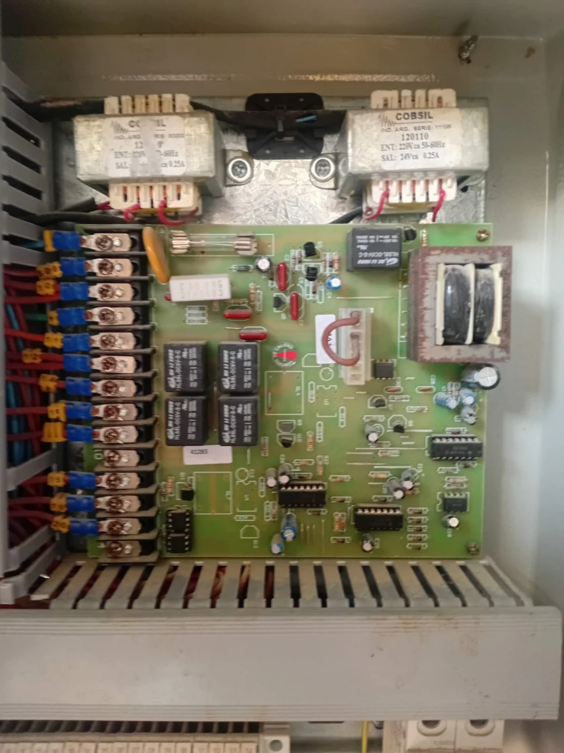 Tablero de control para portón automático